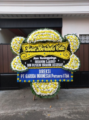 Papan Bunga Duka di Cihanyawar